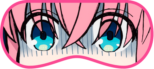 『ぼっち・ざ・ろっく!』崩壊顔アイマスク/後藤ひとり