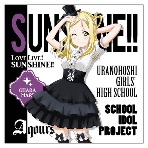 『ラブライブ!サンシャイン!!』小原鞠莉 クッションカバー ゴスロリVer.