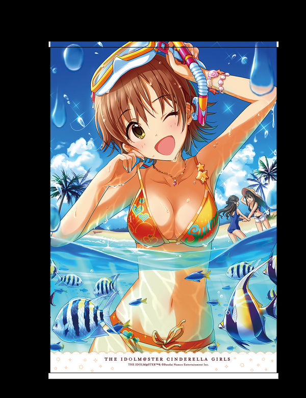 『アイドルマスター シンデレラガールズ』B2タペストリー 本田未央 パーフェクトスター + Ver.