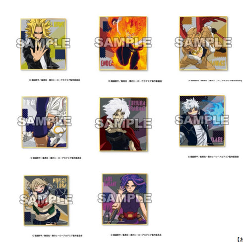 『僕のヒーローアカデミア』トレーディングミニ色紙B BOX