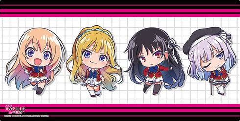 『ようこそ実力至上主義の教室へ』 ブシロード ラバーマットコレクション V2 Vol.1068『堀北・軽井沢・一之瀬・坂柳』