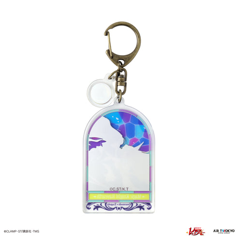 『魔法騎士レイアース』第1弾 アクリルステンドグラスチャーム エメロード&ザガート