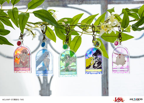 『魔法騎士レイアース』第1弾 アクリルステンドグラスチャーム エメロード&ザガート