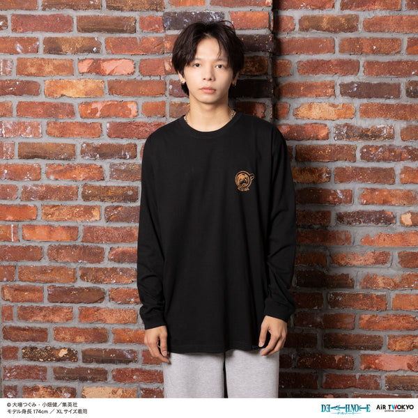 『DEATH NOTE』第1弾 シーンイラストロングスリーブTシャツ 2(L)ブラック