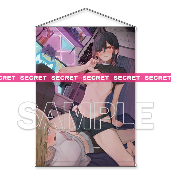 『電撃萌王 のやま』描き下ろしX-RATEDタペストリー