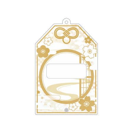 『推し活グッズ【ときメーク】』お守り缶バッジフレーム_白