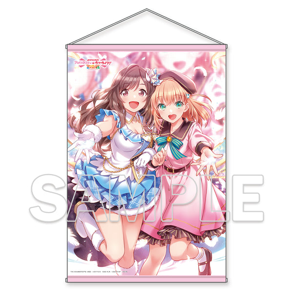 『異次元フェス アイドルマスター★▼ラブライブ!歌合戦』B1タペストリー月岡恋鐘×日野下花帆