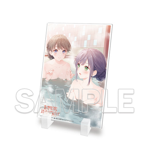 "Love Live! Hasuno Sora Girls' Academy School Idol Club" Mini Acrylic Plate: Kozue & Ji