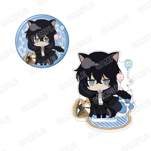 『角川ビーンズ文庫創刊22周年記念 私の婚約者は、根暗で陰気だと言われる闇魔術師です。好き。』アクリルフィギュア&缶バッジセット