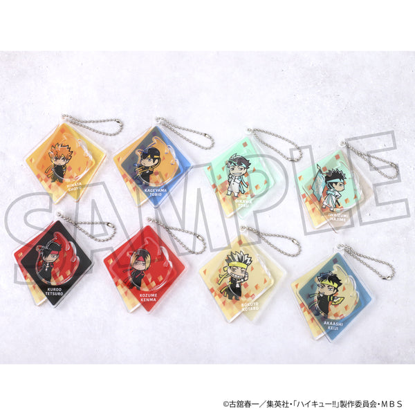 『ハイキュー!! TO THE TOP』スライドアクリルキーホルダーコレクション 応援団