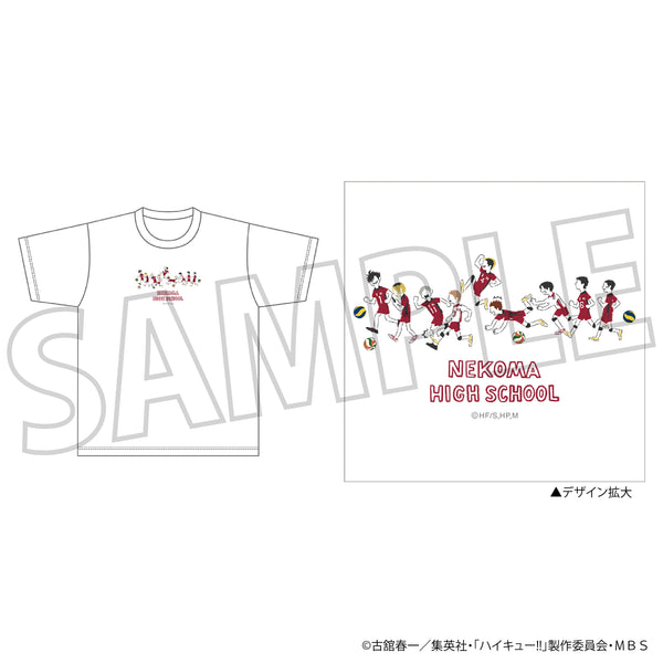 『ハイキュー!! TO THE TOP』Tシャツ 音駒高校 ゆるぱれっと