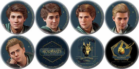 『ハリーポッターシリーズ Hogwarts Legacy』缶バッジコレクション(全8種)BOX