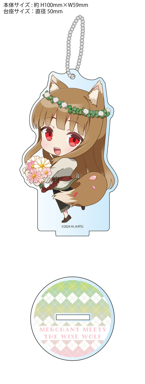 『狼と香辛料』【描き起こし】アクリルスタンド ホロ(春)