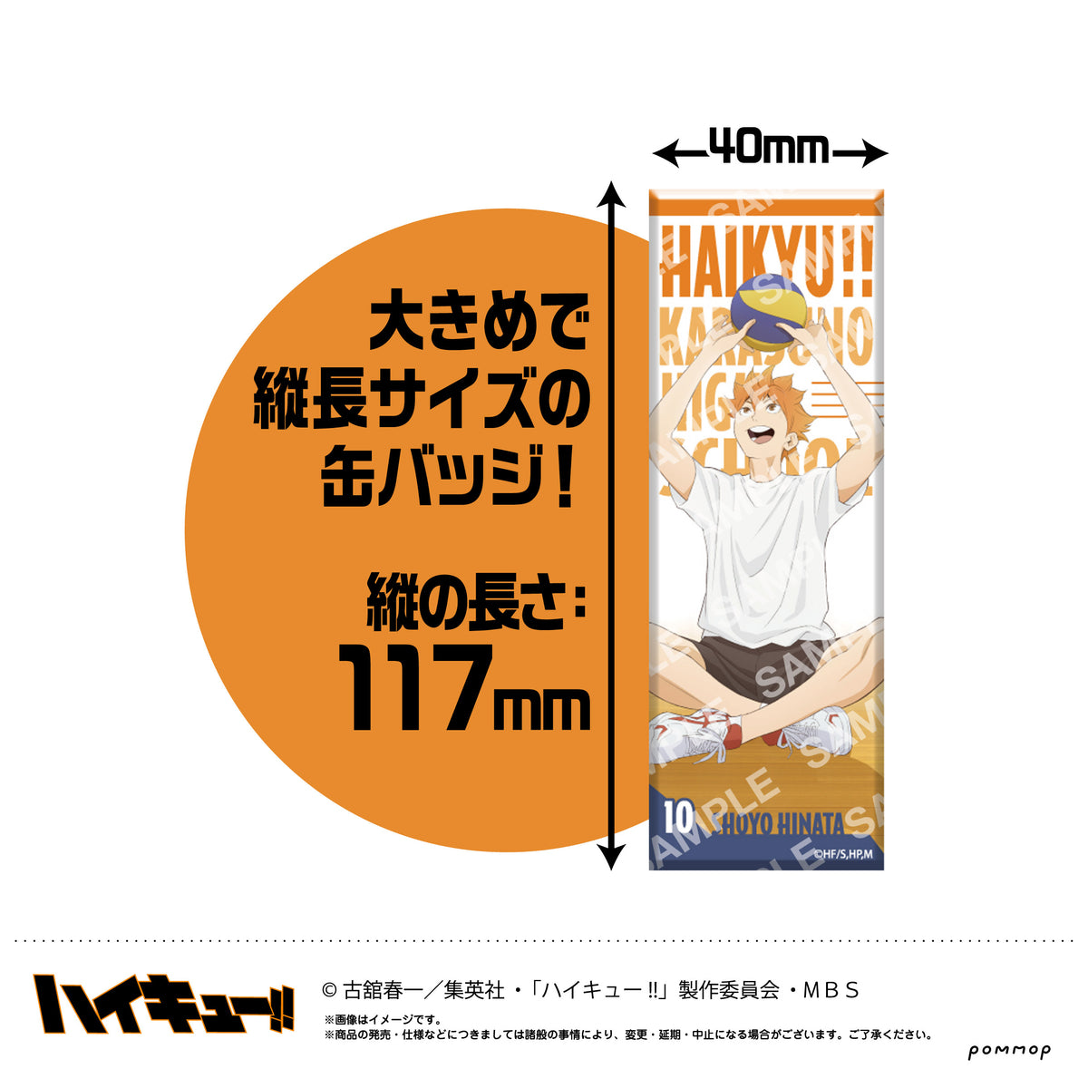 ハイキュー!!』ロング缶バッジコレクション BOX – Anime Store JP