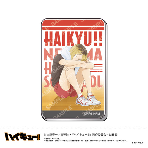 『ハイキュー!!』アクリルステッカー(E 孤爪研磨)