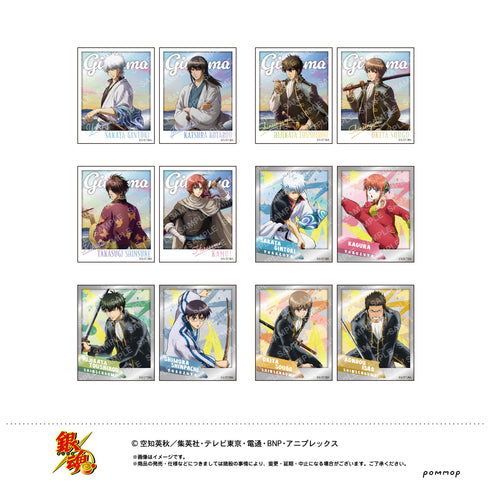 『銀魂』フォト風メタルステッカーコレクション BOX