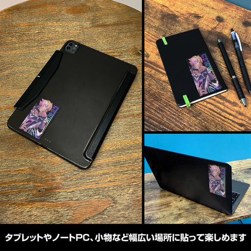 『遊☆戯☆王5D’s』描き下ろし ジャック・アトラス ミニステッカー 最強の決闘者達Ver.