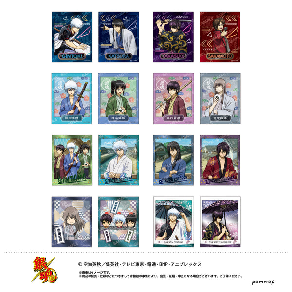 『銀魂』フォト風メタルステッカーコレクション-攘夷四天王~現在~/松下村塾時代- BOX