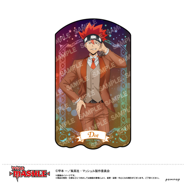 『マッシュル-MASHLE-』ダイカットステッカー (Dドット・バレット)