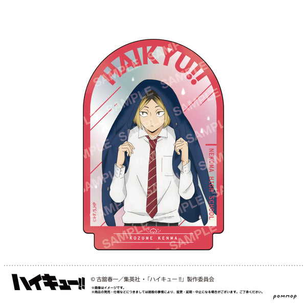 『ハイキュー!!』ダイカットステッカー-お天気版権 第二弾-(D 孤爪研磨)