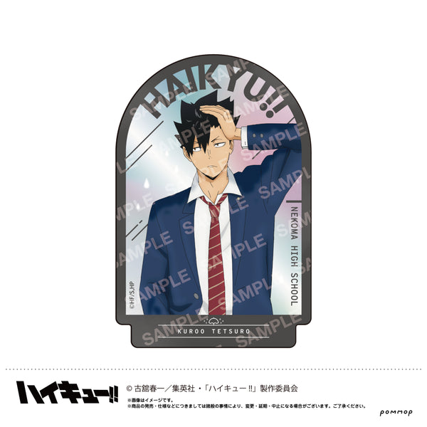 『ハイキュー!!』ダイカットステッカー-お天気版権 第二弾-(E 黒尾鉄朗)