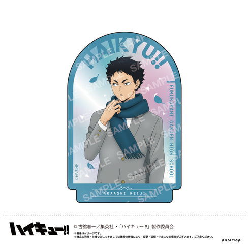 『ハイキュー!!』 ダイカットステッカー-お天気版権 第二弾-(G 赤葦京治)