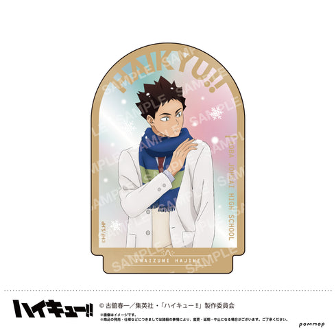 『ハイキュー!!』ダイカットステッカー-お天気版権 第二弾-(I岩泉一)