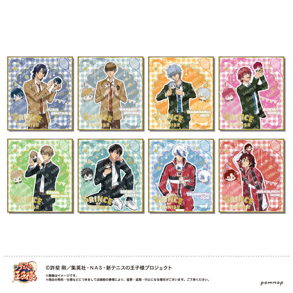 『新テニスの王子様』箔押しミニ色紙コレクション-おきがえぬいといっしょ第2弾- BOX