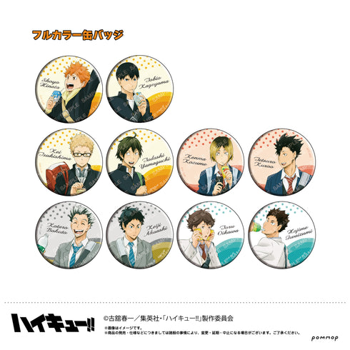 『ハイキュー!!』缶バッジコレクション-ドリンク版権-BOX