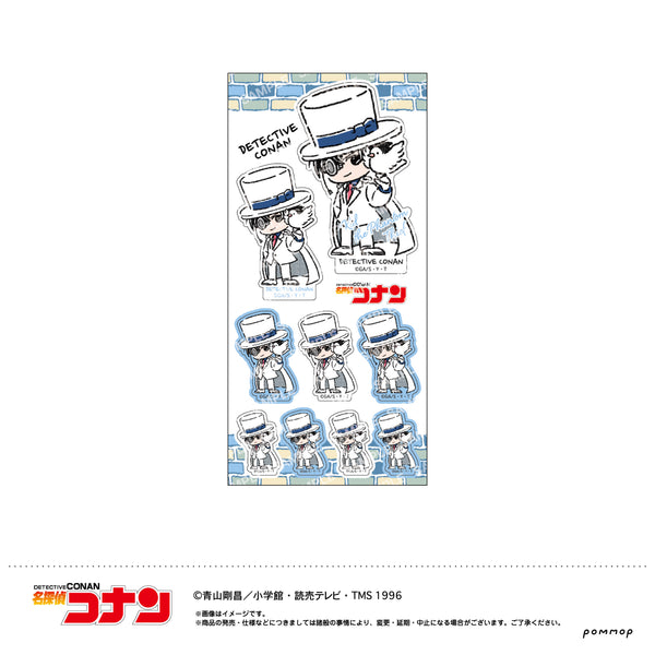 『名探偵コナン』ステッカー-ゆるスタmini第1弾-(B 怪盗キッド)