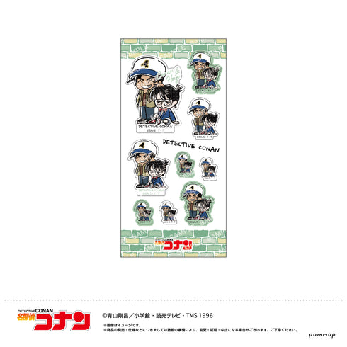 『名探偵コナン』ステッカー-ゆるスタmini第1弾-(G コナン&平次)
