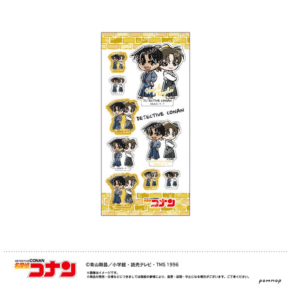 『名探偵コナン』ステッカー-ゆるスタmini第1弾-(I 平次&和葉)