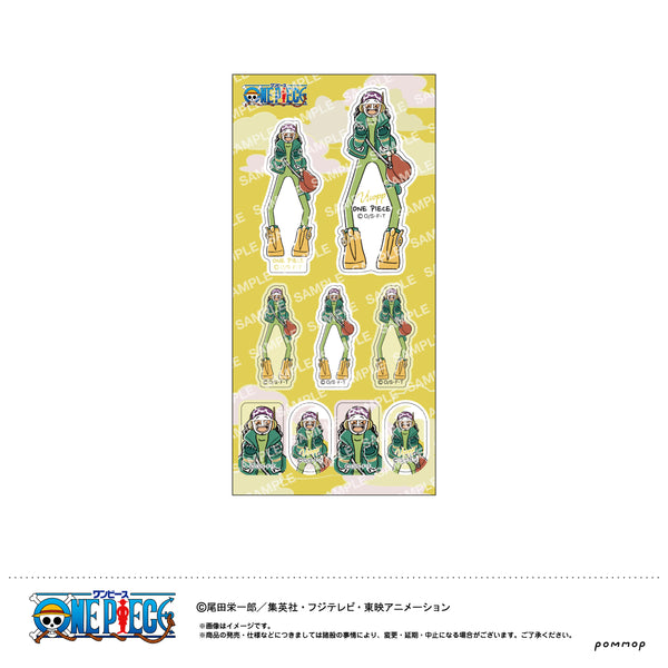 『ワンピース ONE PIECE』ステッカー-ゆるスタ第1弾-(D ウソップ)