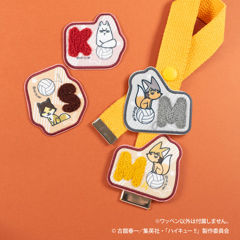 『ハイキュー!!』ふわもこワッペンステッカー