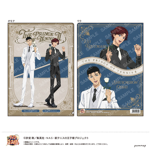『新テニスの王子様』クリアファイル-Black or White 第3弾-(C 大石秀一郎・菊丸英二)