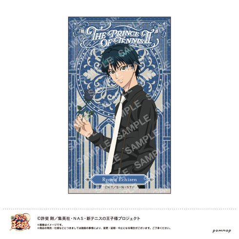 『新テニスの王子様』めちゃきらステッカー-Black or White 第3弾-(A 越前リョーマ)