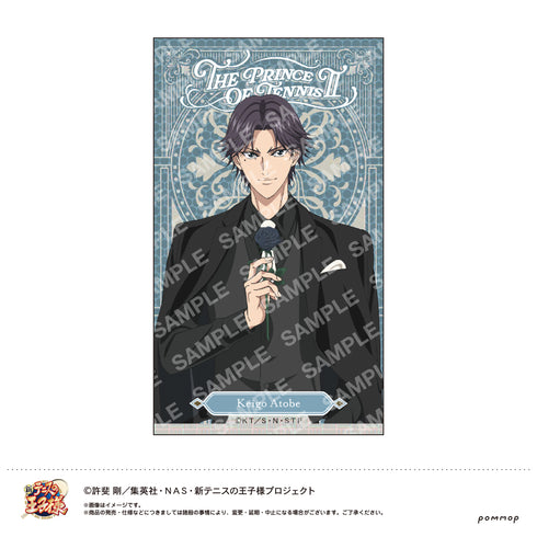 『新テニスの王子様』めちゃきらステッカー-Black or White 第3弾-(D 跡部景吾)