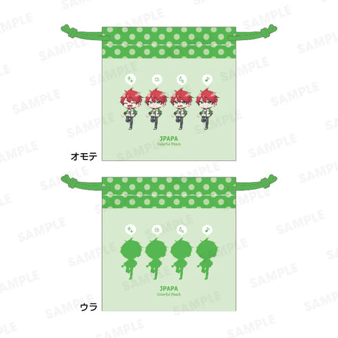 『カラフルピーチ』からぴちコレクションVol.2 きんちゃくポーチ じゃぱぱ Ver.