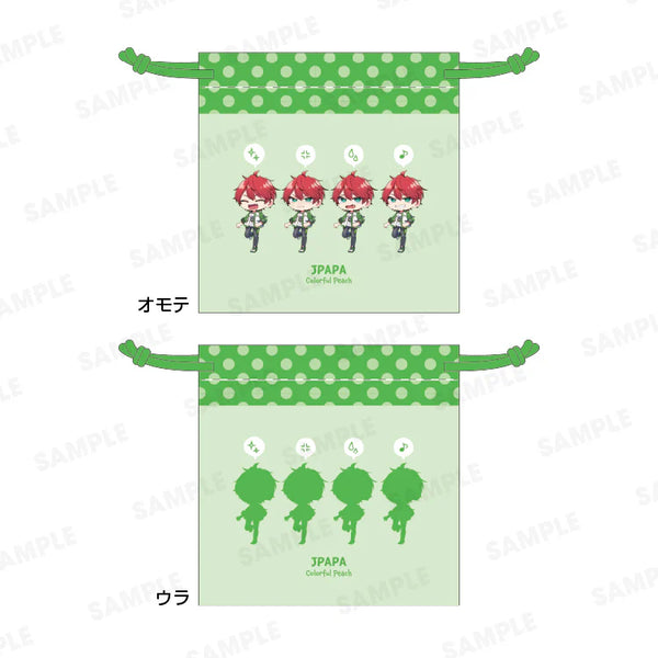 『カラフルピーチ』からぴちコレクションVol.2 きんちゃくポーチ じゃぱぱ Ver.