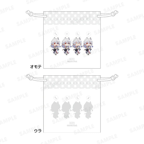 『カラフルピーチ』からぴちコレクションVol.2 きんちゃくポーチ どぬく Ver.