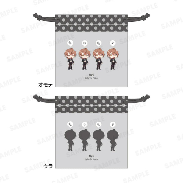 『カラフルピーチ』からぴちコレクションVol.2 きんちゃくポーチ うり Ver.