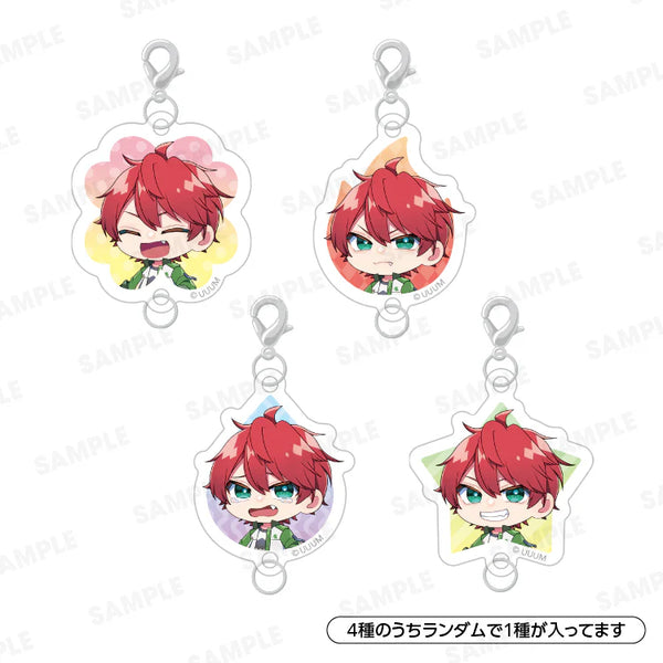 『カラフルピーチ』 トレーディング連結アクキー じゃぱぱ Ver.