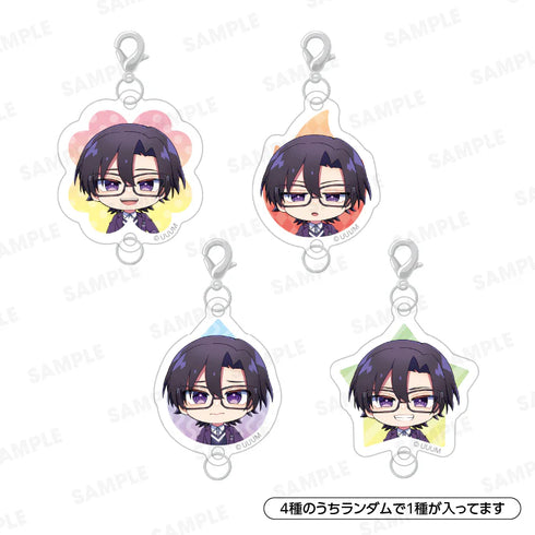 『カラフルピーチ』 トレーディング連結アクキー もふ Ver.