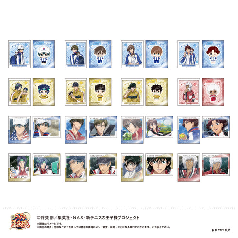 『新テニスの王子様』フォト風メタルステッカーコレクション-おきがえぬいといっしょ第3弾- BOX