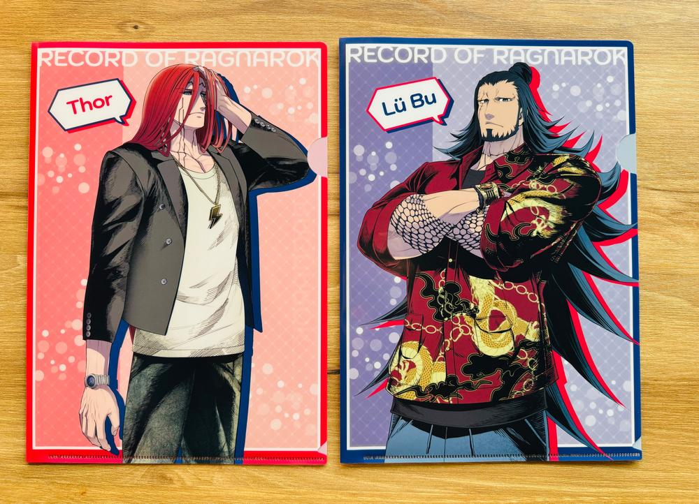 終末のワルキューレ』オフショットコレクション クリアファイル 呂布奉