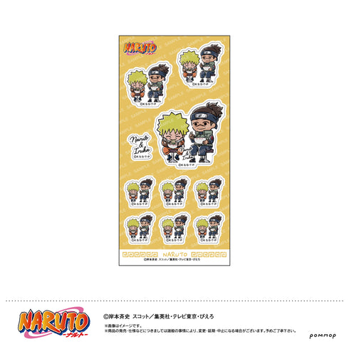 『NARUTO』シール-ゆるスタmini-(F ナルト&イルカ)