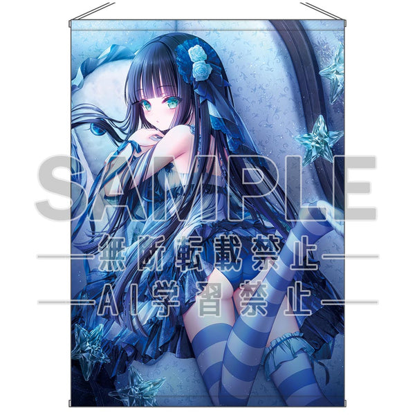 『てぃんくる描き下ろし』BluCielo Nervosità タペストリー【B1】