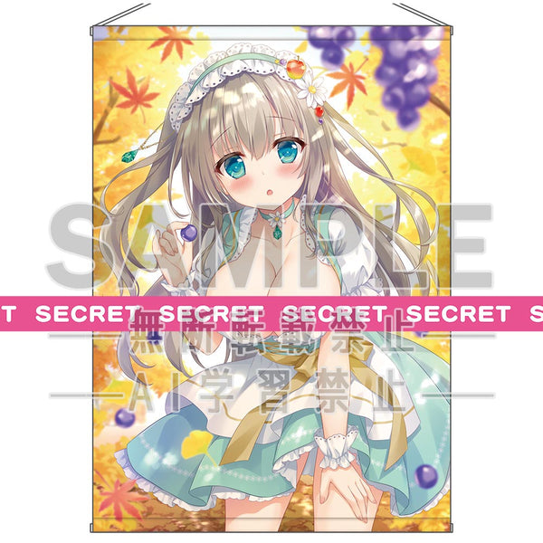 『あめとゆき描きおろし』たわわに実ったエメラルドちゃんの収穫祭X-RATEDタペストリー【B1】