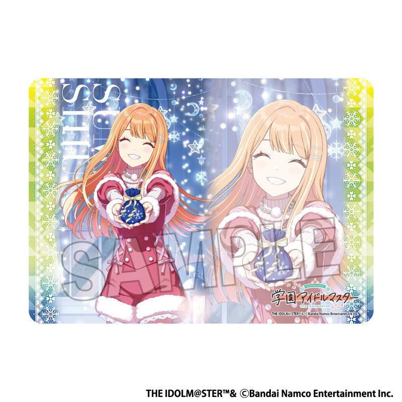 未確認スリーブ　プレイマット　学園アイドルマスター　U1B ことね 学園アイドルマスター イラストプレイマットNT カワイイ♡はじめ
