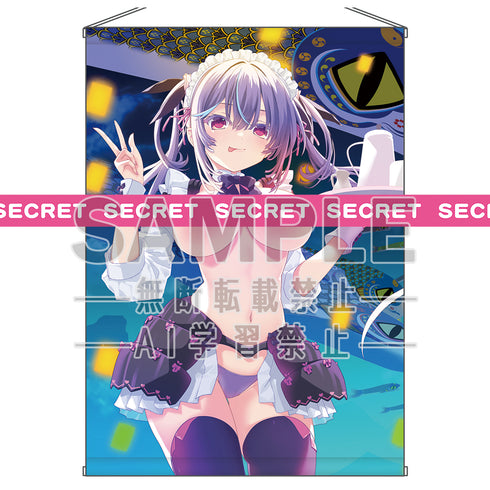 『九尾全新繪製』黃金週也不休息,帶著笑容向您問候!女僕X-RATED掛毯